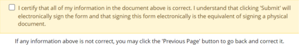 Image of the box to click in Redcap to proceed