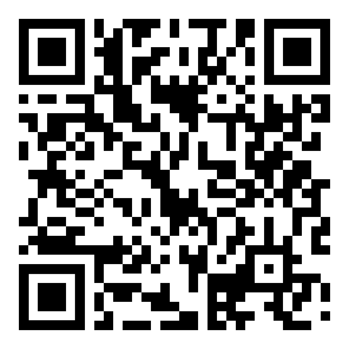 QR code link to patient information leaflet